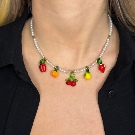 Cherry necklace